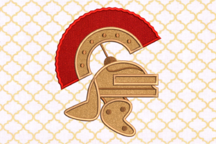 Centurion Helmet Applique for Holiday Product Lines