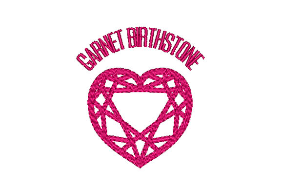 Garnet Birthstone Faceted Heart: A Designer's Review for Real Project Use