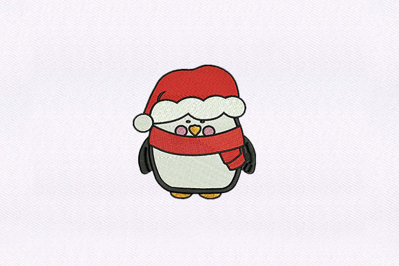 Penguin with Santa Hat: A Designer Review for Small Business Merch