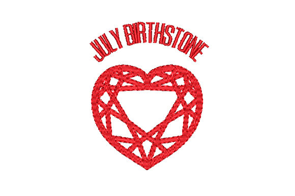 Ruby Birthstone Faceted Heart: A Designer's Review